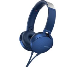 SONY Extra Bass MDR-XB550AP Headphones - Blue
